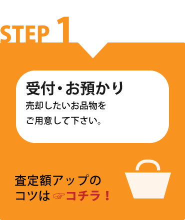 出張買取ステップ1