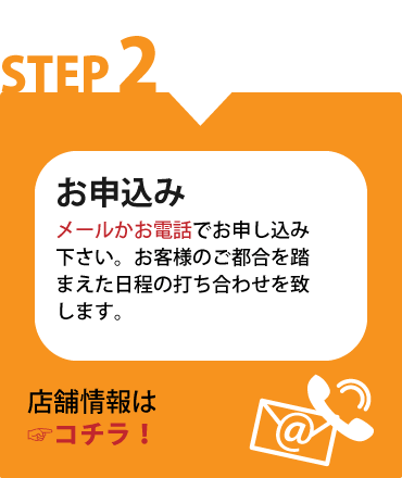 出張買取ステップ２