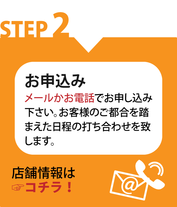 出張買取ステップ２